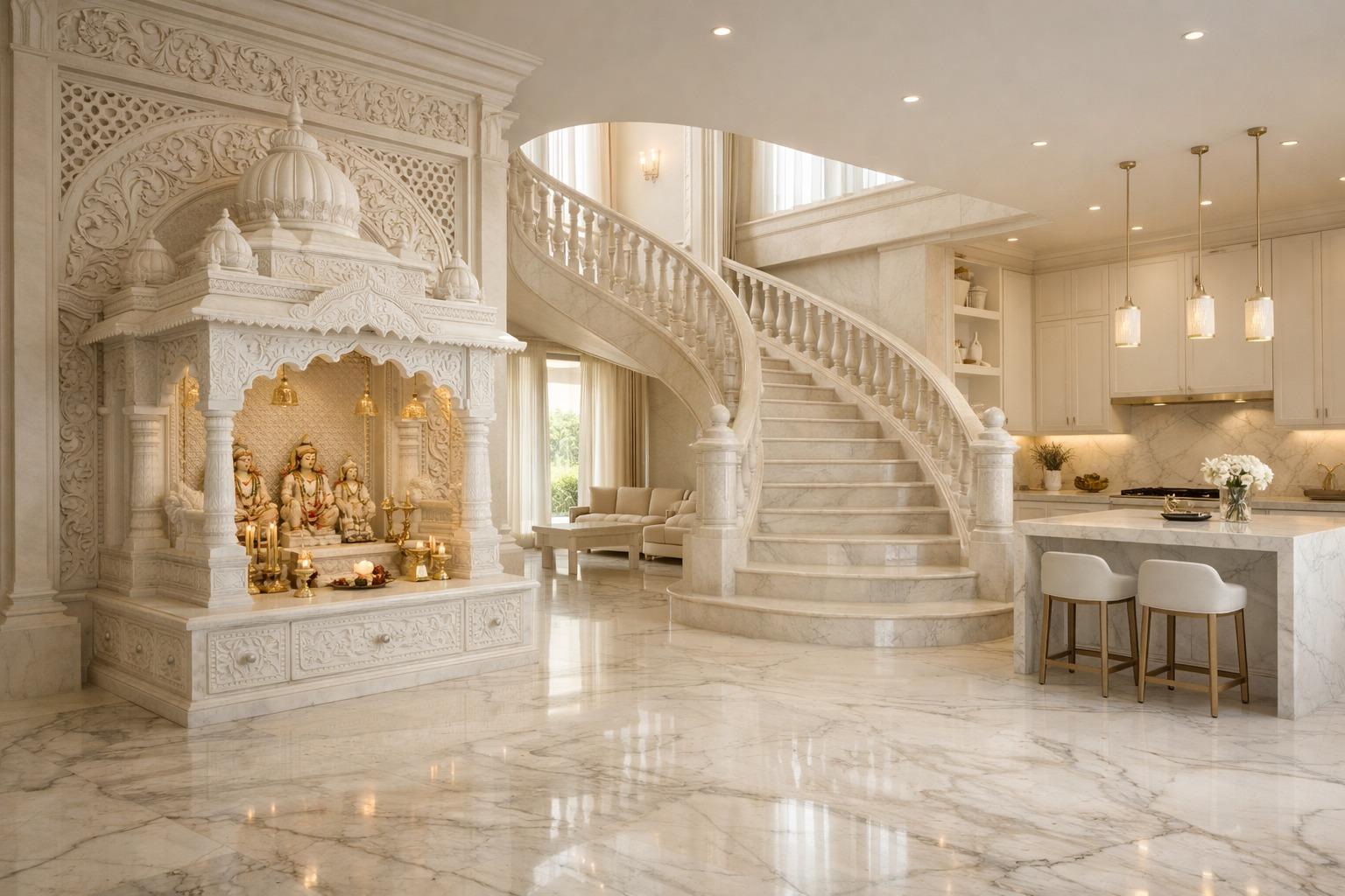 Luxury Marble Home Interior